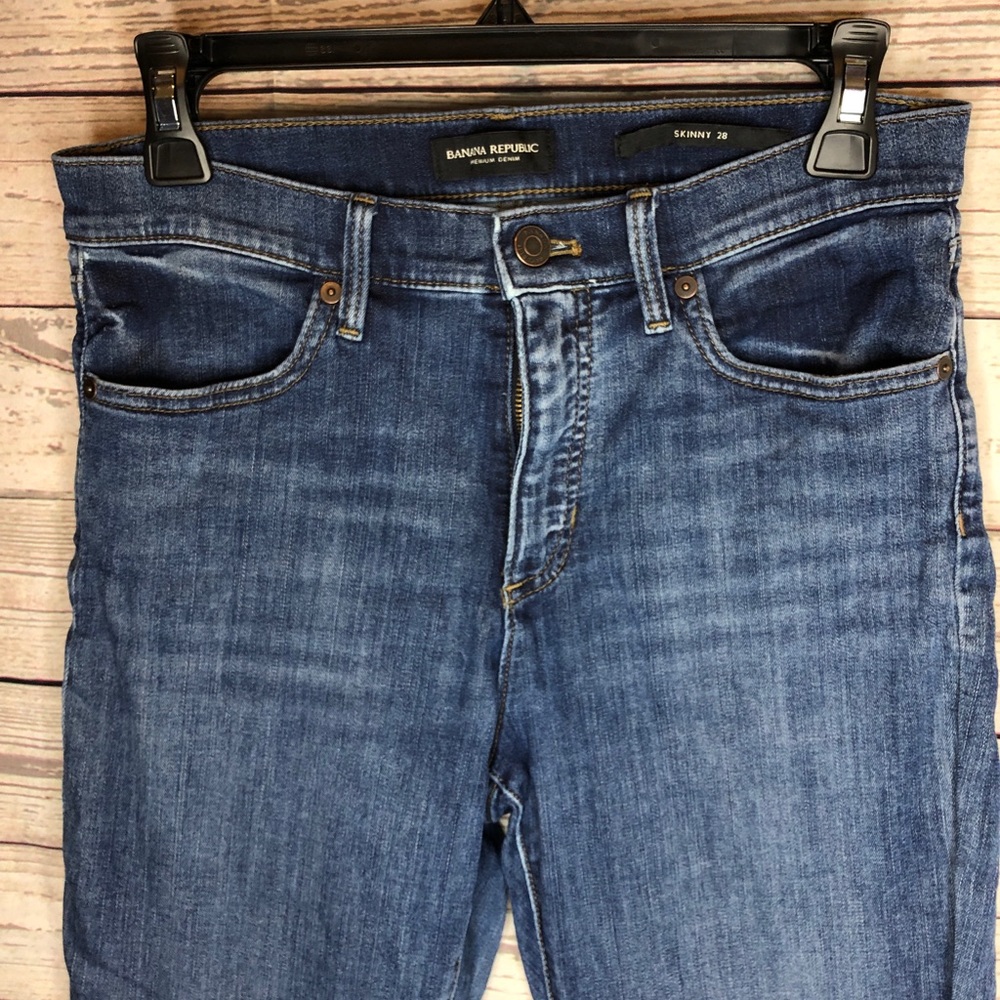 Banana Republic High Rise Skinny Jeans 28